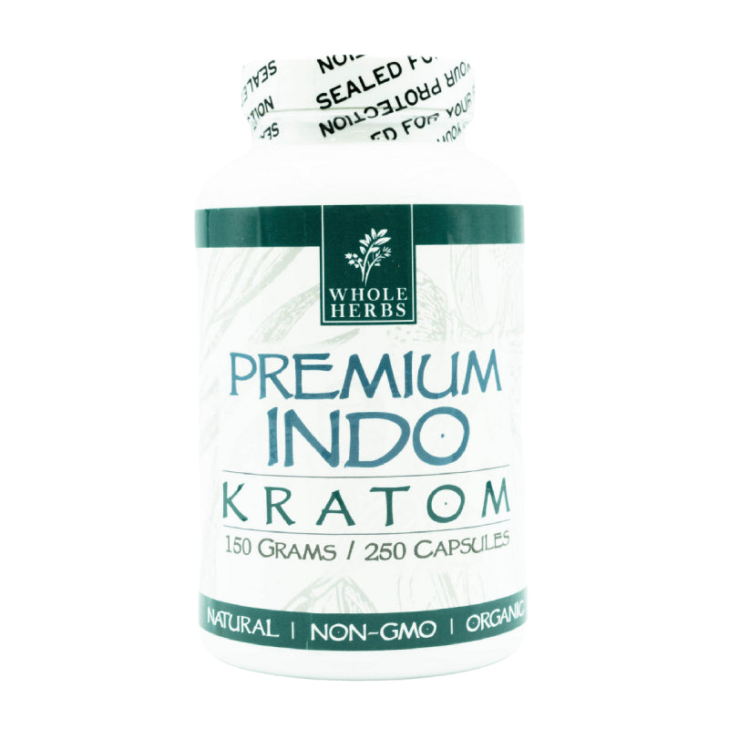 WHOLE HERBS PREMIUM INDO KRATOM CAPS
250CT