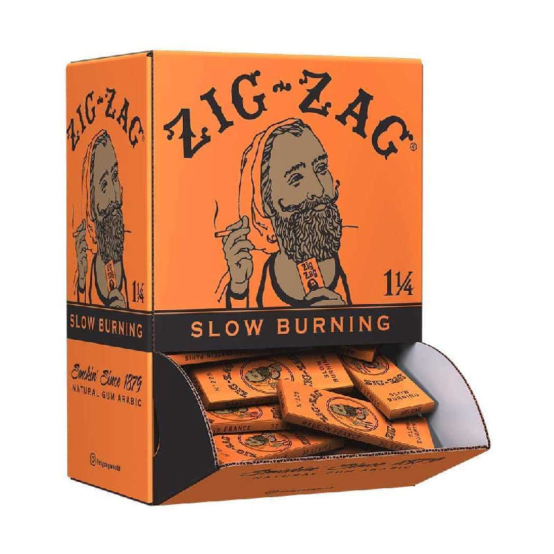 Zig Zag 1 1/4 Papers - French Orange - 48ct