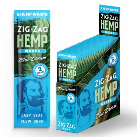 Zig Zag Hemp Wraps - Blue Dream 25ct