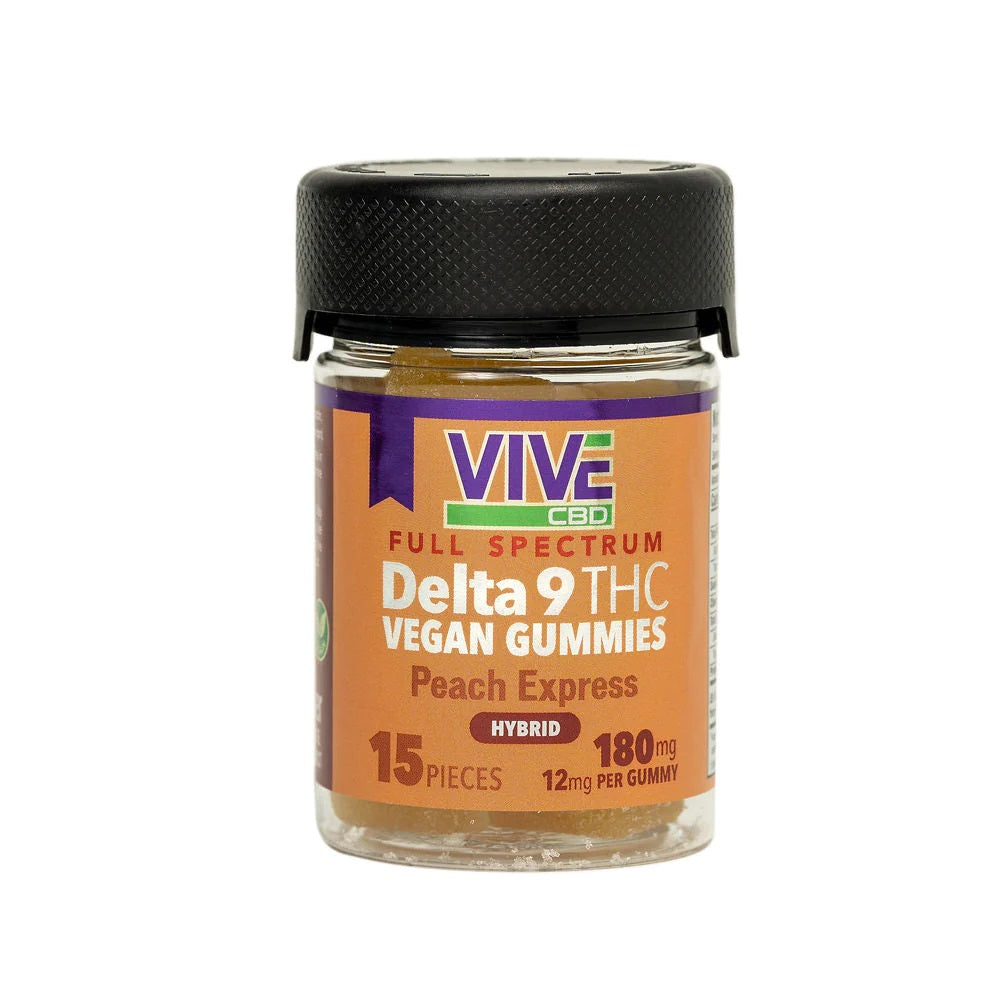 Vive CBD - D9 Gummies - Peach Express