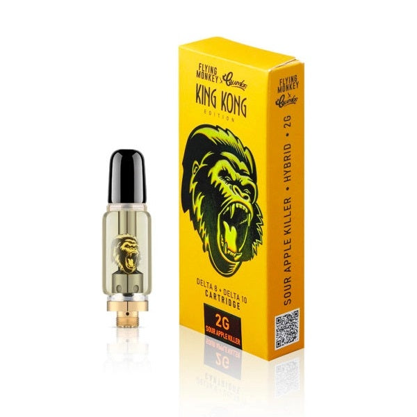 Flying Monkey King Kong Cart 2G - Sour Apple Killer