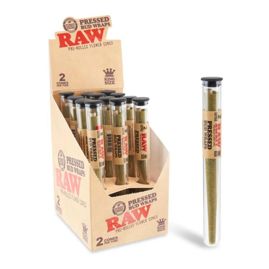 Raw Pressed Bud Cone King - 12CT