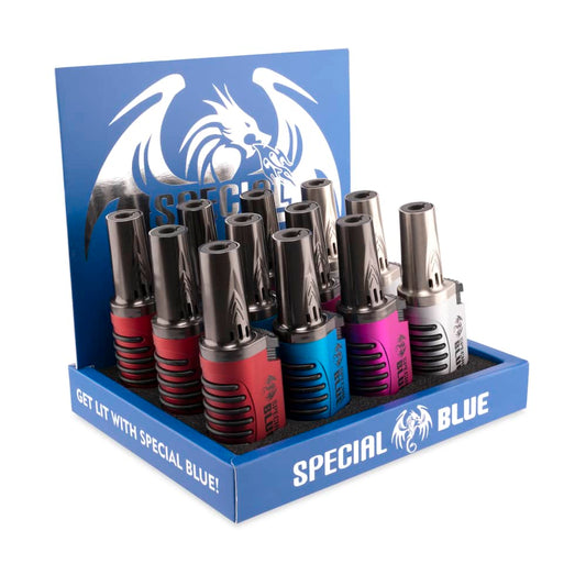 Special Blue MOD Torch Display - 12ct