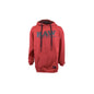 RAW Hoodie W/ Black Logo - Red